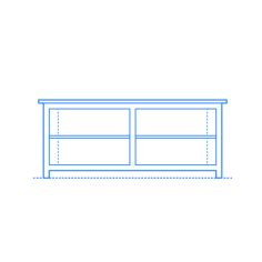 Furniture Tv Stand Ikea Hemnes Corner Tv Bench Digital Sketch Svg Design, Free Vectors File